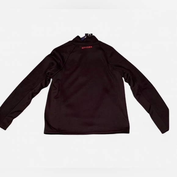 ❇️NWT❇️ Men’s Black Spyder Sweater (Size M) partial zip-up - Picture 2 of 5